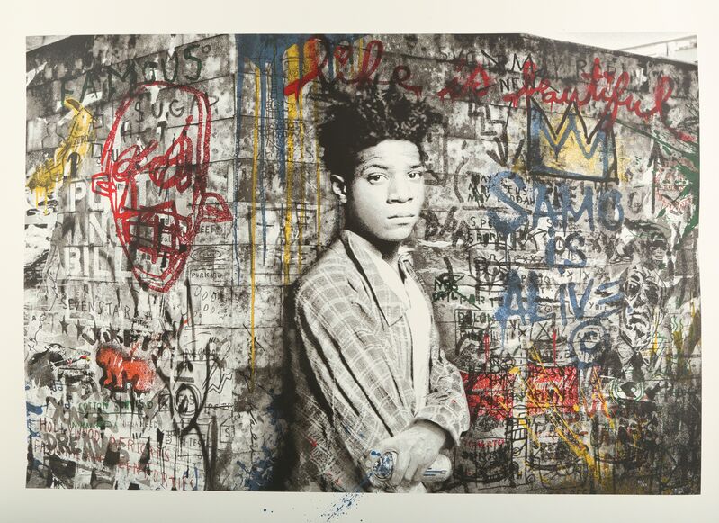 Mr. Brainwash, ‘Samo Is Alive’, 2016, Print, Hand embellished screenprint in colours on archival paper, Chiswick Auctions