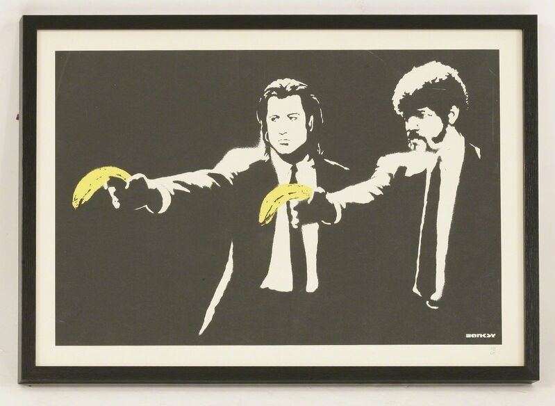 Banksy, ‘Pulp Fiction’, 2004, Print, Screenprint in colours, Sworders
