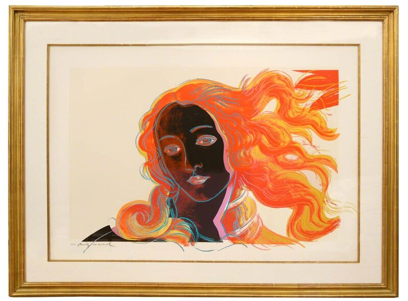 Andy Warhol, ‘Andy Warhol, Details of Renaissance Paintings: Sandro Botticelli, Birth of Venus, screenprint, 1984, signed’, 1984, Print, Screenprint in colours, Shapero Modern
