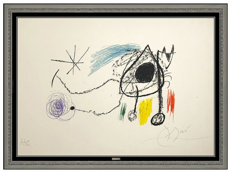 Joan Miró, ‘Sobreteixims I Escultures’, 1972, Print, Color Lithograph on Guarro Paper, Original Art Broker