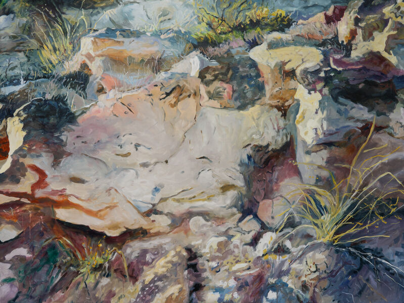Martinho Costa, ‘Rochas (Corbera d'Ebre)’, 2019, Painting, Oil on canvas, Galería Silvestre