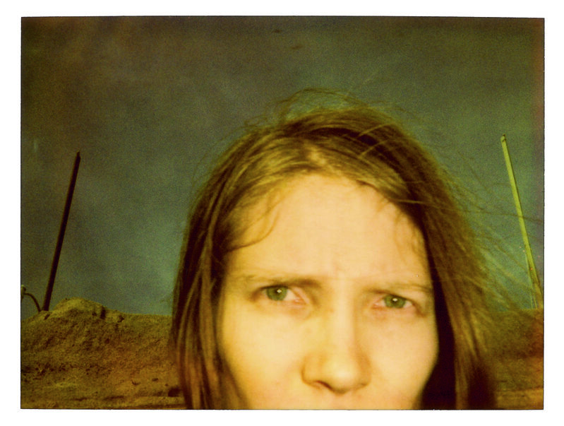 Stefanie Schneider, ‘California Blue Screen’, 1997, Photography, Analog C-Print, hand-printed by the artist on Fuji Crystal Archive Paper, based on a Polaroid, not mounted, Instantdreams