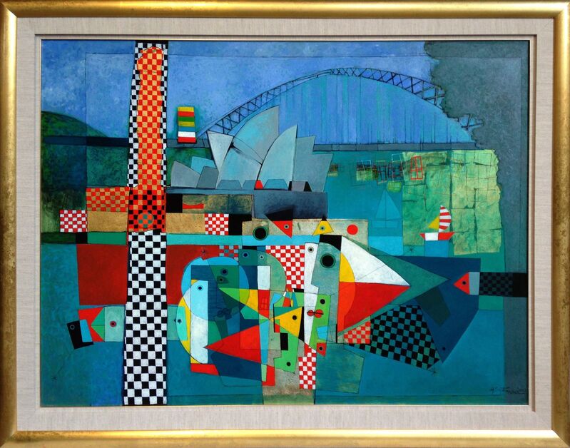 Henryk Szydlowski, ‘Carnival in Sydney Harbour’, 2013, Painting, Oil on Canvas, Wentworth Galleries