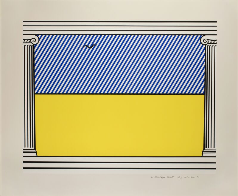 Roy Lichtenstein, ‘Liberté’, 1991, Print, Serigraphy in colors on Arches, Millon