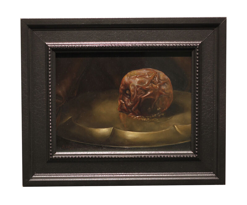 Rachel Bess, ‘Rotting Apple, Supine’, 2015, Painting, Oil on panel, Lisa Sette Gallery