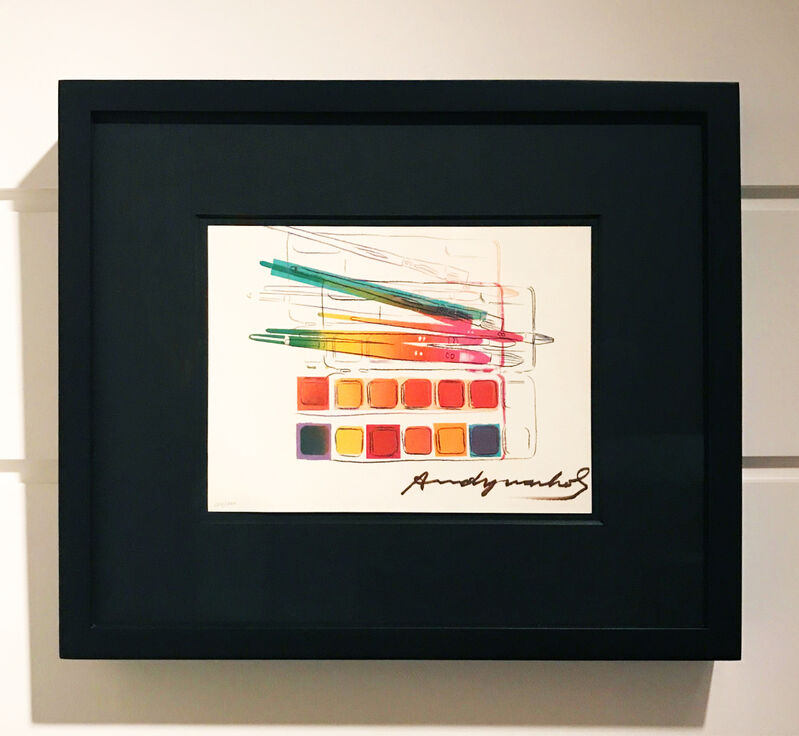 Andy Warhol, ‘Watercolor Paint Kit with Brushes’, 1982, Print, Lithograph, Arton Contemporary