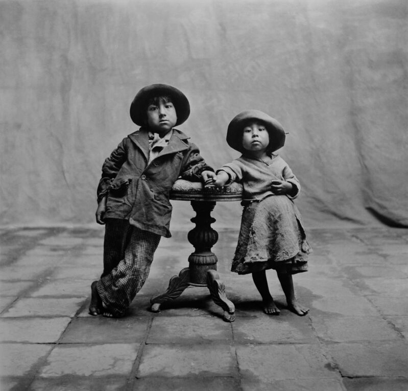 Irving Penn, ‘Cuzco Children, Peru’, 1948, Photography, Platinum-palladium, Etherton Gallery