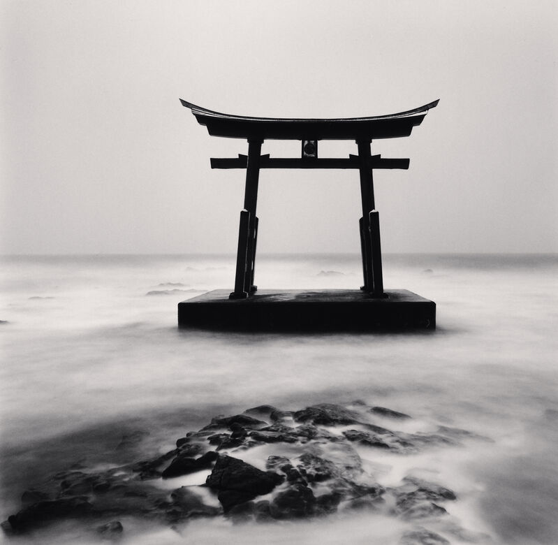 Michael Kenna, ‘Torii Gate, Study 2, Shosanbetsu, Hokkaido, Japan’, 2014, Photography, Gelatin silver print on baryta paper, Galleria 13