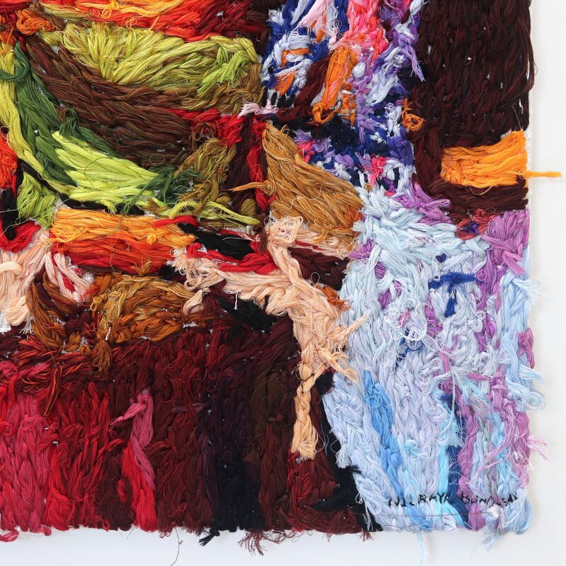 Nilraya Bundasak, ‘Women & Beauty’, 2019, Textile Arts, Embroidery on Fabric, Artspace Warehouse