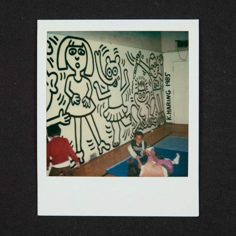 Keith Haring, ‘Mural Commission, St. Patrick's Daycare Center, San Francisco’, December 1985, Photography, Polaroid, de Young Museum