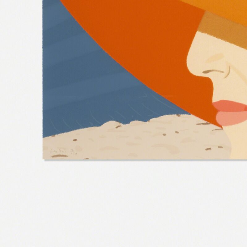 Alex Katz, ‘Orange Hat (from Alex and Ada portfolio)’, 1990, Print, Screenprint in twenty-four colors on paper, Rago/Wright/LAMA