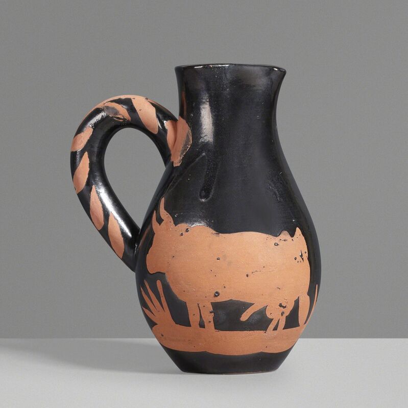 Madoura, ‘Picador pitcher’, 1952, Design/Decorative Art, Glazed earthenware, Rago/Wright/LAMA