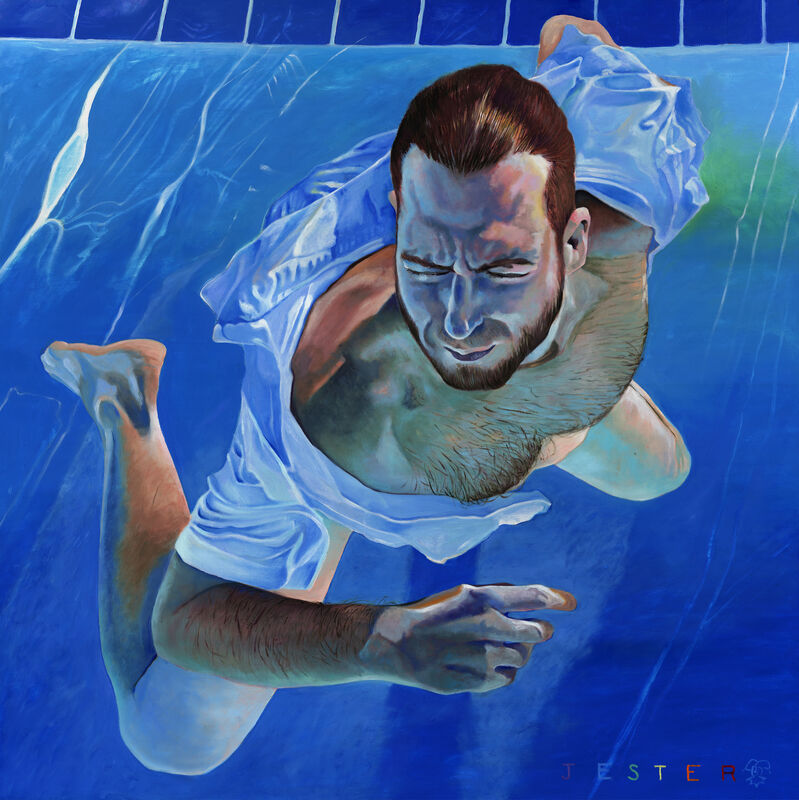 David Jester, ‘Mantle’, 2020, Painting, Oil, Visual AIDS Benefit Auction
