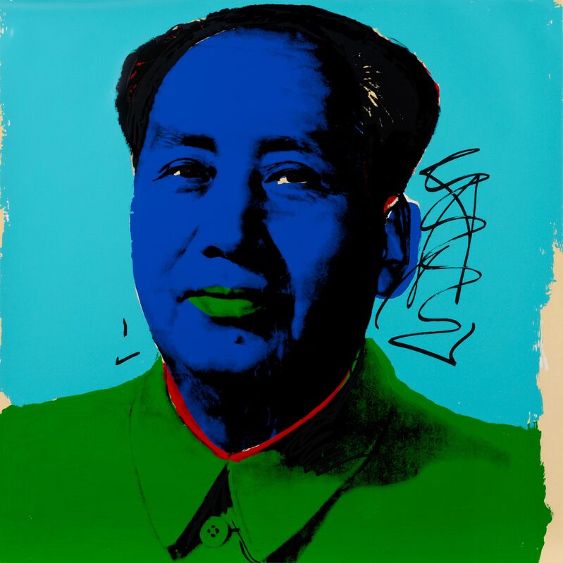 Andy Warhol, ‘Mao’, 1972, Print, Screenprint on Beckett High White paper, Hindman