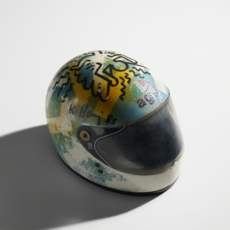 Keith Haring, ‘Untitled (Helmet)’, 1983, Other, Marker on helmet, Rago/Wright/LAMA