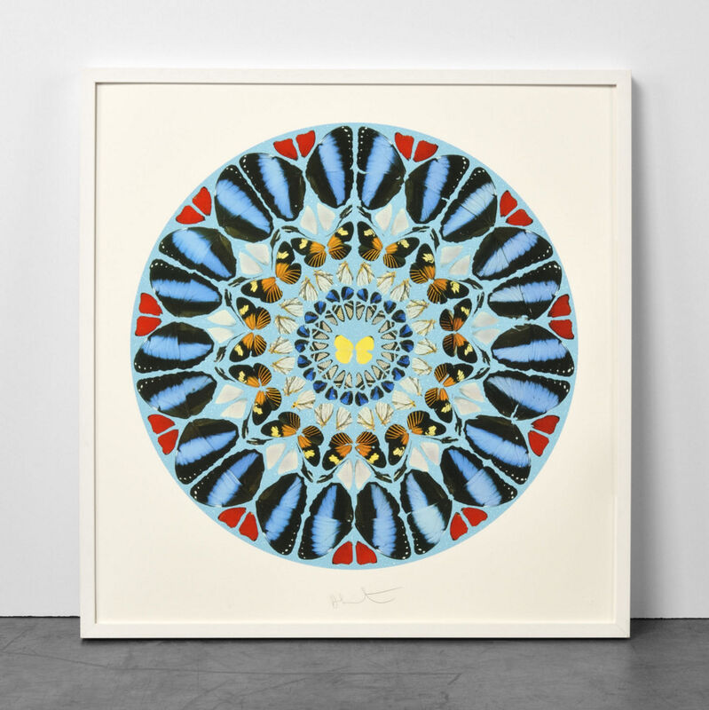 Damien Hirst, ‘Damien Hirst, Psalm: Ad te, Domine, levavi (with Diamond Dust)’, 2010, Print, Silkscreen with Diamond Dust, Oliver Cole Gallery
