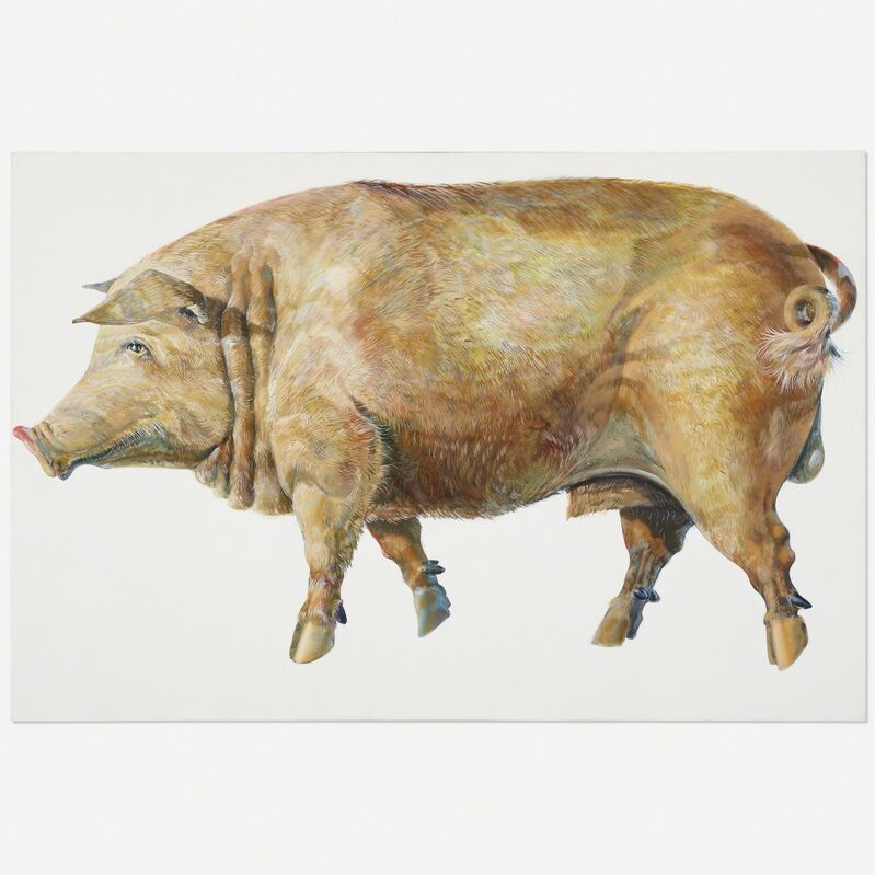 Don Nice, ‘Pig’, 1969, Painting, Oil on canvas, Rago/Wright/LAMA