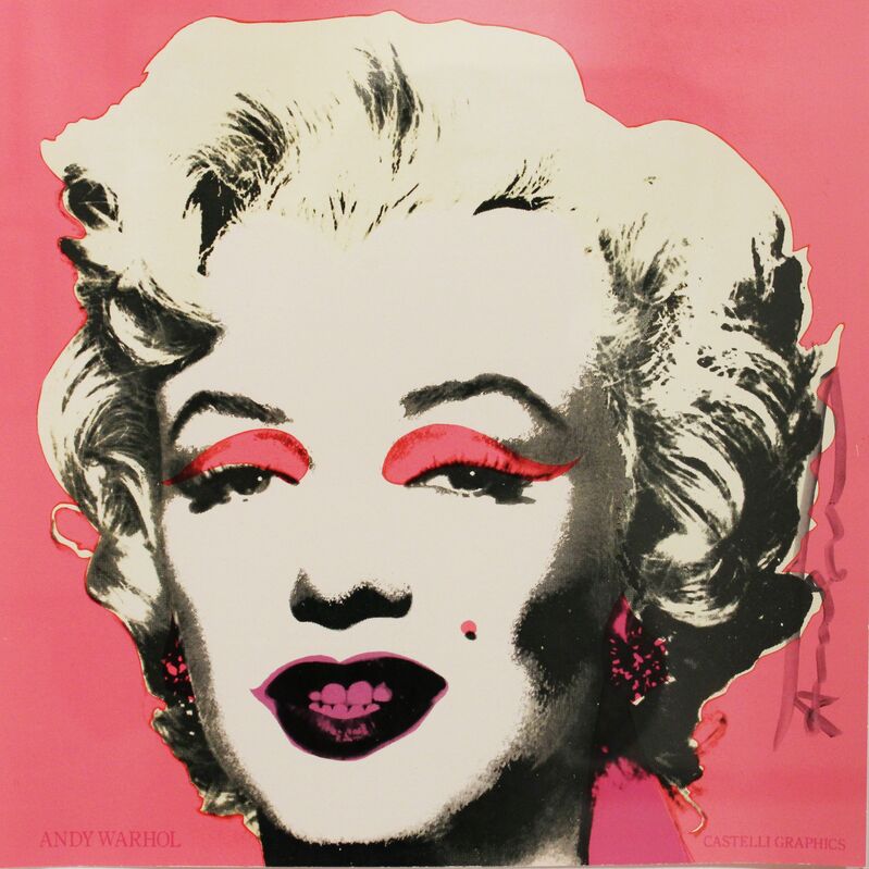 Andy Warhol, ‘"Marilyn" Invitation for the Castelli Graphics print retrospective of Andy Warhol’, 1963-1981, Print, Screen print on card, Fine Art Auctions Miami