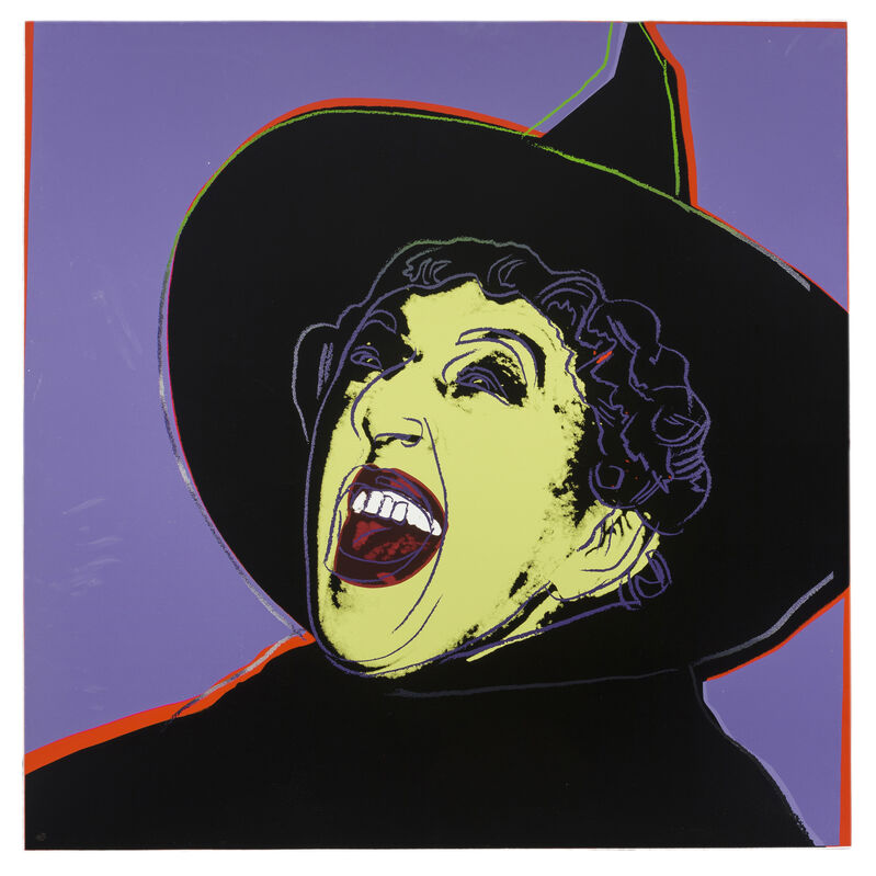 Andy Warhol, ‘The Witch’, 1981, Print, Color screenprint with diamond dust on Lenox Museum Board, John Moran Auctioneers
