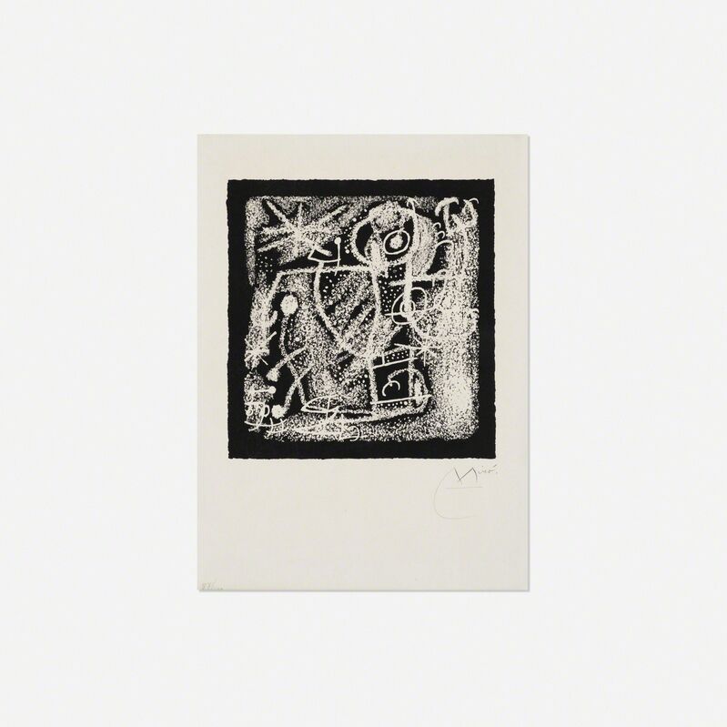 Joan Miró, ‘Les Essencies de la Terra (one plate)’, 1968, Print, Lithograph on Japon nacré paper, Rago/Wright/LAMA