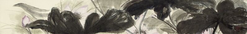 Minol Araki, ‘Lotus (MA-098)’, 2000, Painting, Ink and color on paper, Thomsen Gallery
