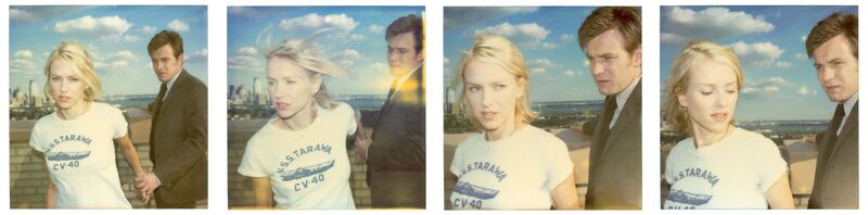 Stefanie Schneider, ‘Lila and Sam from the movie Stay with Ewan McGregor, Naomi Watts, mounted’, 2006, Photography, 5 Analog C-Prints, hand-printed by the artist on Fuji Crystal Archive Paper, based on 4 original Polaroids, mounted on Aluminum with matte UV-Protection, Instantdreams