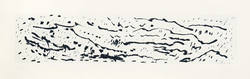 Simone Fattal, ‘Collines’, 2020, Print, Etching, Galerie Lelong & Co.