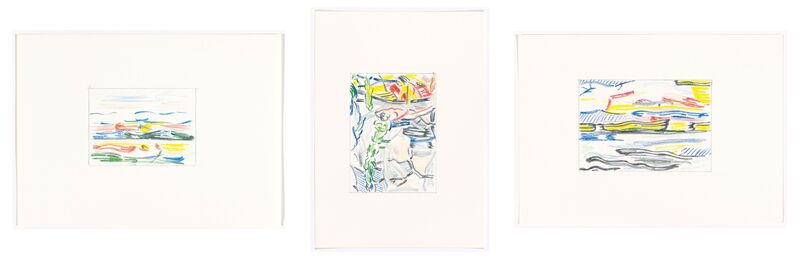 Roy Lichtenstein, ‘Landscape Sketches’, 1986, Books and Portfolios, Portfolio with 24 facsimiles of a sketchbook, a text and table of content, Koller Auctions