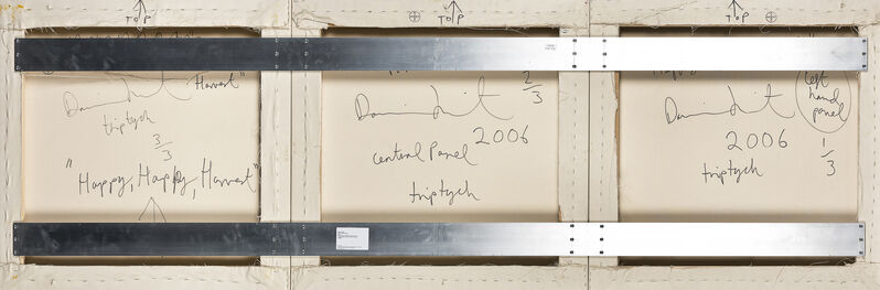 Damien Hirst, ‘Happy, Happy, Harvest (Triptych)’, 2006, Mixed Media, Butterflies and household gloss on canvas, Seoul Auction