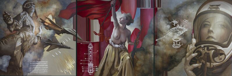 Kathrin Longhurst, ‘Ode to Feminism’, 2018, Painting, Oil on canvas, Nanda\Hobbs