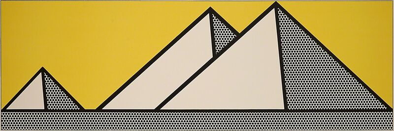 Roy Lichtenstein, ‘Pyramids’, 1969, Print, Lithograph in colors on Arches, Rago/Wright/LAMA