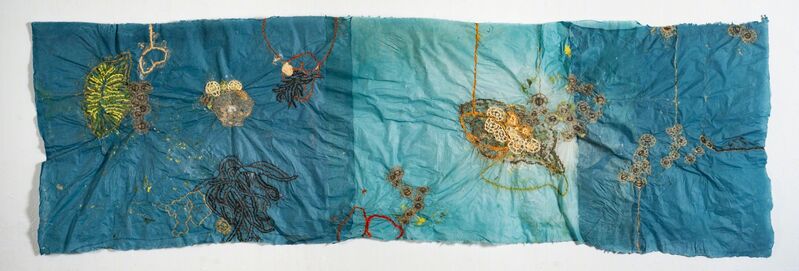 Nancy Cohen, ‘Collection’, 2018, Drawing, Collage or other Work on Paper, Paper pulp on handmade paper, Kathryn Markel Fine Arts