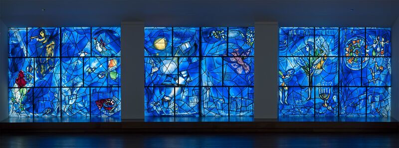 Marc Chagall, ‘America Windows’, 1977, Installation, Stained Glass, Art Institute of Chicago