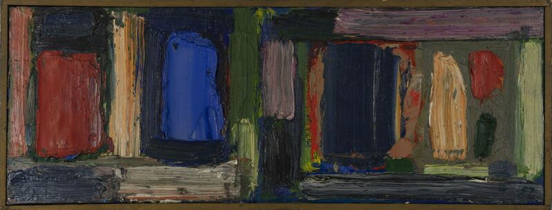 James Gahagan Jr, ‘Untitled’, 1957, Painting, Oil on canvas mounted on board, Capsule Gallery Auction