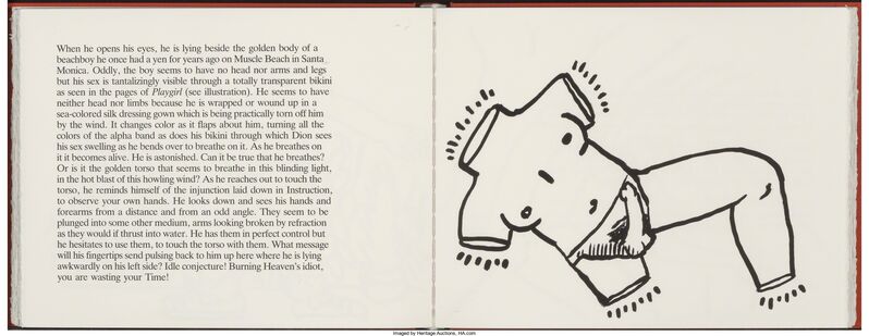 Keith Haring, ‘Fault Lines’, 1986, Other, Hardcover book bound in cloth with slipcase, Heritage Auctions