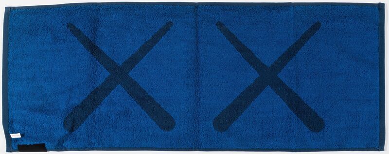 KAWS, ‘KAWS Holiday Towel (Navy)’, 2018, Other, Cotton towel, Heritage Auctions