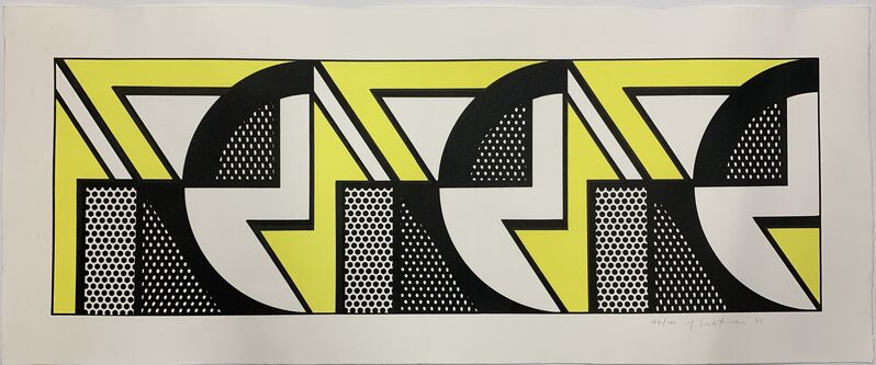 Roy Lichtenstein, ‘Repeated Design’, 1969, Print, Lithograph on Arches paper, Artsy x Capsule Auctions