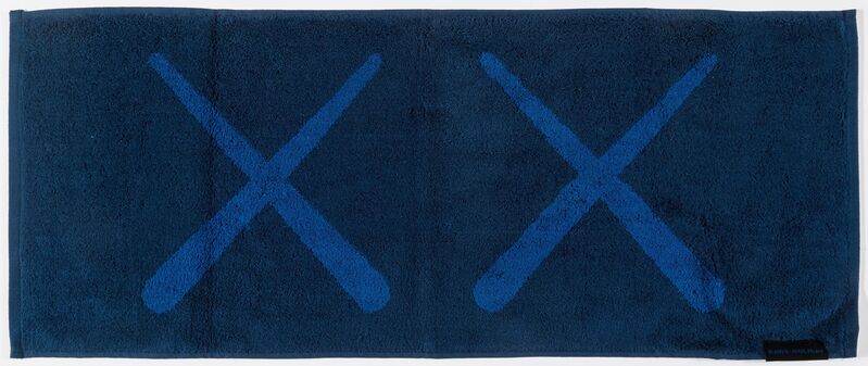 KAWS, ‘KAWS Holiday Towel (Navy)’, 2018, Other, Cotton towel, Heritage Auctions
