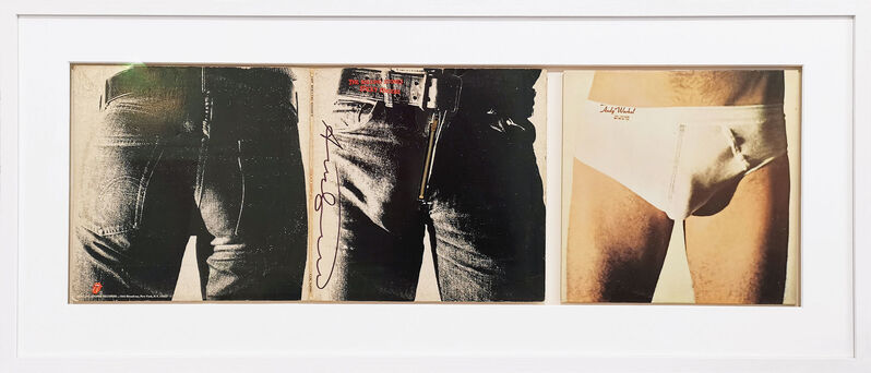 Andy Warhol, ‘Vinyl record "Sticky Fingers" - The Rolling Stones’, 1971, Mixed Media, Original vinyl record by The Rolling Stones, cover designed by Andy Warhol, Galerie Kellermann