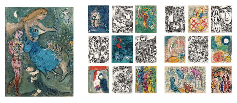 Marc Chagall, ‘Le Cirque (Complete Portfolio of 38 Lithographs)’, 1967, Books and Portfolios, Lithographs on Arches wove paper, Seoul Auction