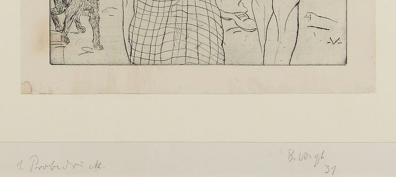 Bruno Voigt, ‘"Zigeuner"’, 1931, Print, Etching on paper, Art 1900 