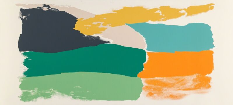 Friedel Dzubas, ‘Sylvian’, 1976, Print, Screenprint in colors on wove paper, Heritage Auctions