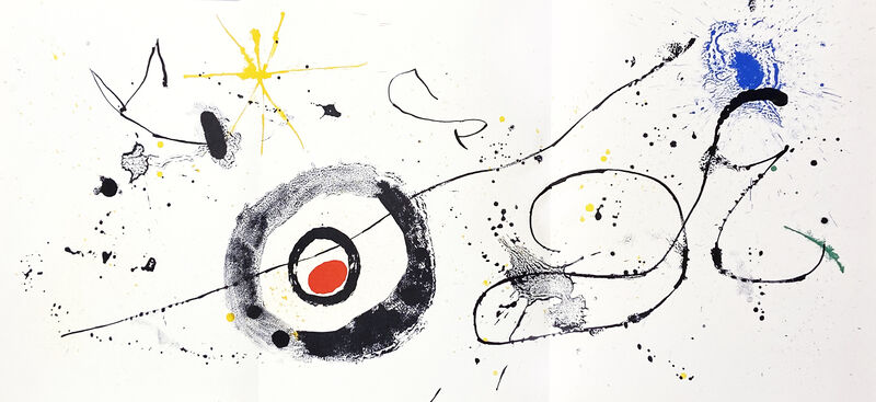 Joan Miró, ‘Joan Miró 1963 Lithograph Derrière Le Miroir’, 1963, Print, Offset lithograph, Lot 180 Gallery