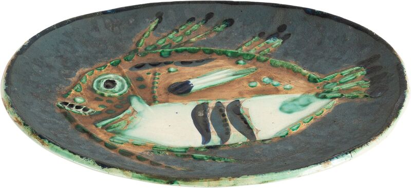 Pablo Picasso, ‘Poisson chine’, 1952, Design/Decorative Art, Glazed ceramic dish, Heritage Auctions
