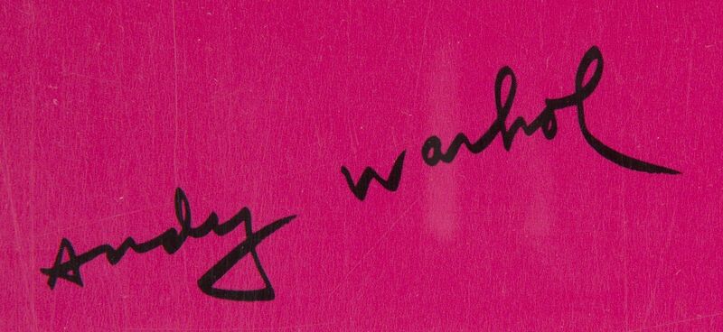Andy Warhol, ‘Perrier (Pink)’, 1983, Print, Offset lithograph, printed later, Julien's Auctions