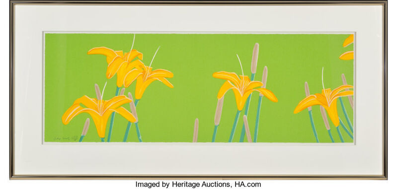 Alex Katz, ‘Daylilies’, 1992, Print, Screenprint in colors on Arches paper, Heritage Auctions