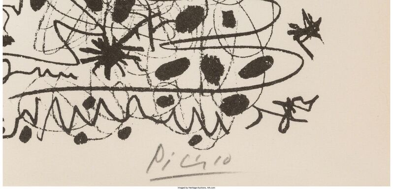 Pablo Picasso, ‘L'écuyère’, 1960, Print, Lithograph in colors on Arches paper, Heritage Auctions