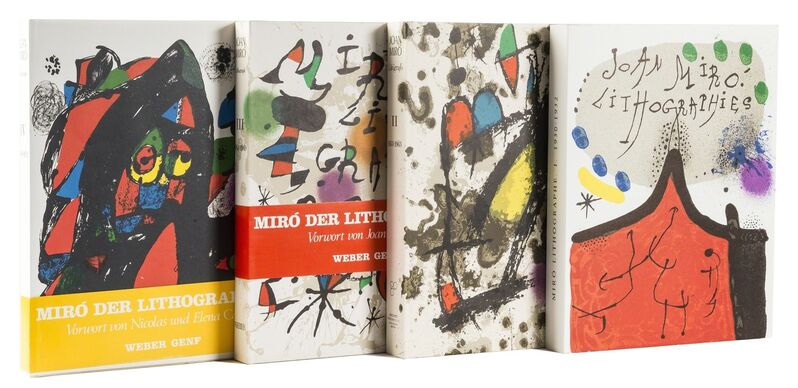 Joan Miró, ‘Lithographe I-IV’, 1972-1982, Print, Four volumes, Forum Auctions