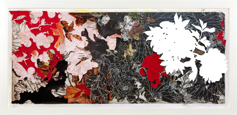 Judy Pfaff, ‘Year of the Dog #8’, 2009, Print, Woodblock, collage, hand painting, Tandem Press