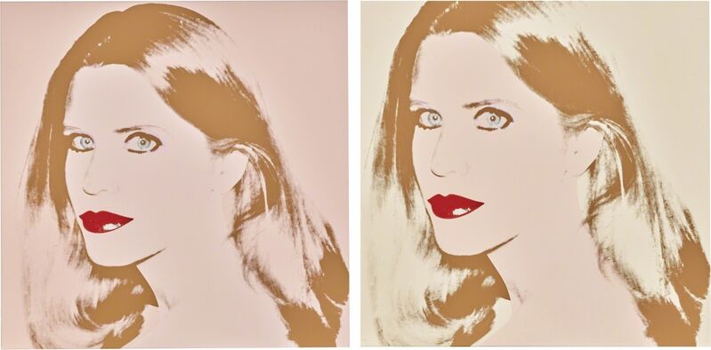 Andy Warhol, ‘Nancy Glenn [Two Works]’, Painting, Acrylic and silkscreen ink on canvas, Sotheby's